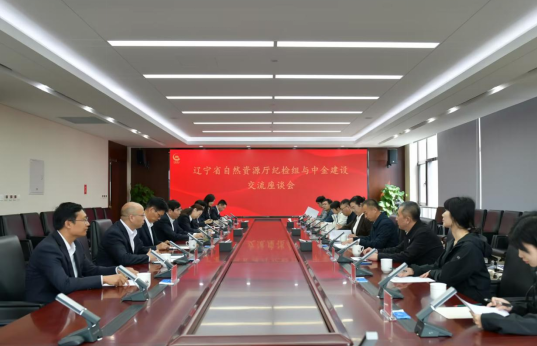 辽宁省纪委监委驻省自然资源厅纪检监察组赴中金建...